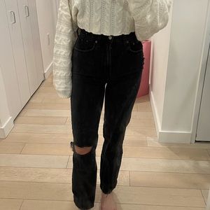 Abercrombie black jeans